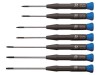 Set Șurubelnițe Torx C.K TX06-TX20 7 Bucăți Oțel Crom-Vanadiu Cap Rotitor