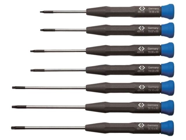 Set șurubelnițe Torx TX06-TX20