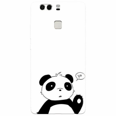 Husa silicon pentru Huawei P9 Plus, Panda Cellphone foto