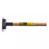 Ciocan plastic fara recul 30 mm cu maner din lemn Topmaster