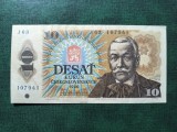 CEHOSLOVACIA 10 KORUN 1986 SUPERBĂ