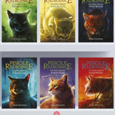 Pachet Pisicile războinice: Sub semnul stelelor - Erin Hunter - Galaxia Copiilor