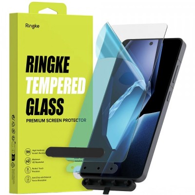 Folie de protectie Ecran Ringke pentru OnePlus 13R, Sticla Securizata, Full Glue foto