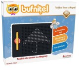 Tablita de desen cu magneti - 380 piese