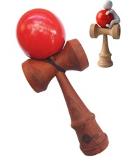 Kendama din lemn natural, Bila lemn + Sticker pentru telefon, 146KD