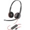 Poly Blackwire 3220 Stereo USB-C Headset +USB-C/A Adapter (Bulk) &quot;8X228A6&quot; (timbru verde 0.8 lei)