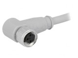 Conector M8 3m 3 PIN unghi 90&deg; cablu IP67