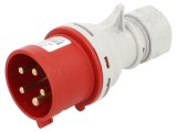 Conector alimentare AC trifazate 32A, 400VAC, IP44 - SEZ DK