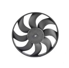 GMV ventilator radiator Opel Corsa D, 2006-2015, motor 1.4 Turbo, 1.6 T, benzina, 1.3 Cdti, 1.7 Cdti, diesel, cu AC, 385 mm; 2 pini, fara pre-rezistor