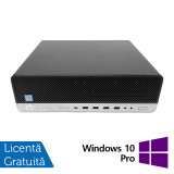 Cumpara ieftin Calculator Refurbished HP EliteDesk 800 G5 SFF, Intel Core i5-9500 3.00-4.40GHz, 8GB DDR4, 256GB SSD + Windows 10 Pro NewTechnology Media