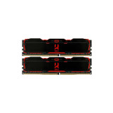 Memorie Goodram IRDM X Black 16GB (2x8GB) DDR4 3200MHz CL16 Dual Channel Kit