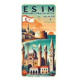 ESIM Northern Cyprus, Unlimited Plus, 30 Days