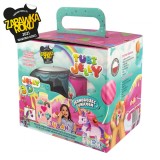 Cumpara ieftin SET TUBI JELLY (gel modelator) cu 6 culori si acvariu mic , UNICORN, Tuban