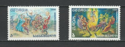 GEORGIA 1998 EUROPA CEPT foto