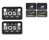Cumpara ieftin Set de 2 bucati, LED halogen universal 5 , 12V-24V faza scurta lunga cu DRL lumini de zi, semnalizator alb-galben 9600lm pentru ATV, jeep, camion, tra