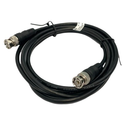 Cablu adaptor BNC tata-tata, 2m, 50&amp;Omega;, Goobay, 50086, T218337 foto
