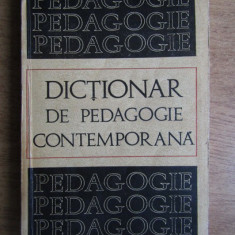 Stefan Barsanescu - Dictionar de pedagogie contemporana