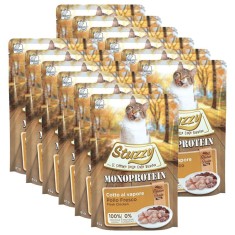 Stuzzy Cat Monoprotein GF pui 12 x 85 g foto