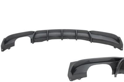 Difuzor Bara Spate Carbon Evacuare Stanga BMW Seria 3 F30 F31 (2011-up) M Performance Design Performance AutoTuning foto