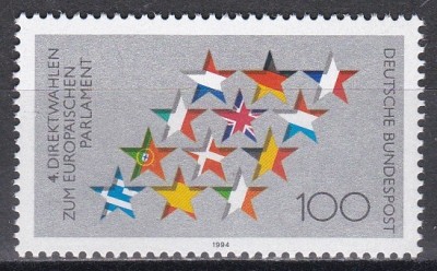 Germania 1994 - Cele 4-a alegeri directe pentru Parlamentul European, MNH foto