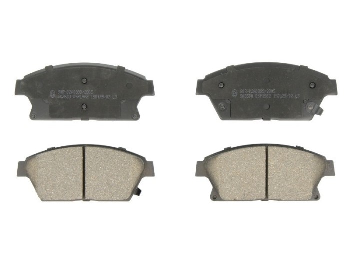Set placute frana,frana disc OPEL ZAFIRA TOURER C (P12) (2011 - 2016) KROTTENDORF KRO1847