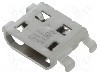 Conector USB B micro, versiune USB 2.0, orizontala, MOLEX - 47642-1001