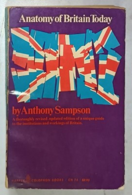 ANATOMY OF BRITAIN TODAY by ANTHONY SAMPSON , 1965 foto