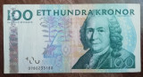 M1 - Bancnota foarte veche - Suedia - 100 koroane