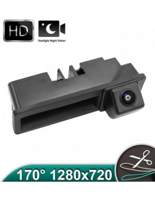Camera marsarier HD, unghi 170 grade cu StarLight Night Vision Audi A4 B6, A4 B7, A6 C6 4F, Q7 4L, A3 8P - FA8005 foto