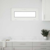 vidaXL Fereastră de subsol RISOR 90x40 cm &icirc;nclinat 2 geamuri Antracit