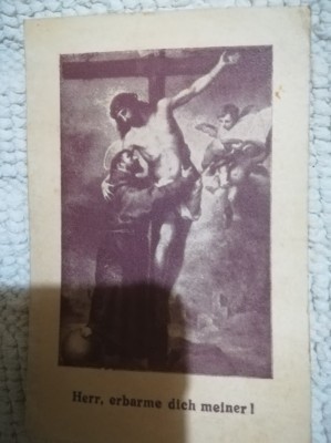 Iconita catolica 3 interbelic romaneasca Tip. &amp;rdquo;Sonntagsnblatt&amp;rdquo; Timisoara religie foto