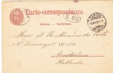 Switzerland 1879 Old postcard postal stationery ZURICH to AMSTERDAM D.999