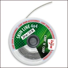 FIR TEXTIL CARP ZOOM SKINLINE 4x4 MARO 25LB 20M foto