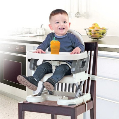 Scaun inaltator de masa, pentru bebe, copii, booster, pliabil si reglabil R137 foto