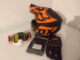 Cumpara ieftin Casca moto/enduro/atv +Ochelari+Manusi+Cagula