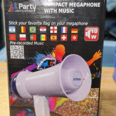 Compact megaphone with Music 10Watt #A6128