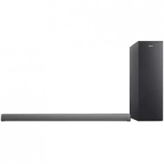 Soundbar Philips TAB6305/10, Slim 2.1, 140 W , subwoofer wireless,negru