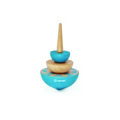 Titirez din lemn Geom albastru, Svoora