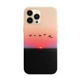 Husa compatibila cu Apple iPhone 12 Mini model Over the sunset, Silicon, TPU, Viceversa