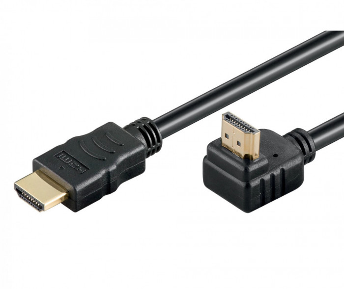 Cablu HDMI 19P - 19P 1,5M Gold 90 Grade