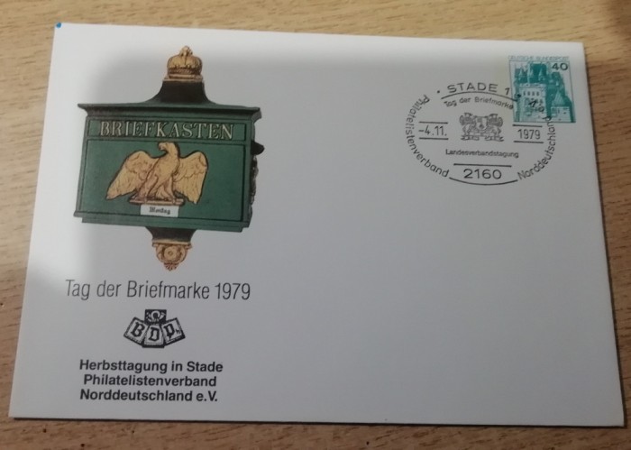 B14 - FDCS - Germania - ziua postei