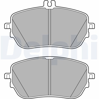 DELPHI LP3485 set placute frana,frana disc foto