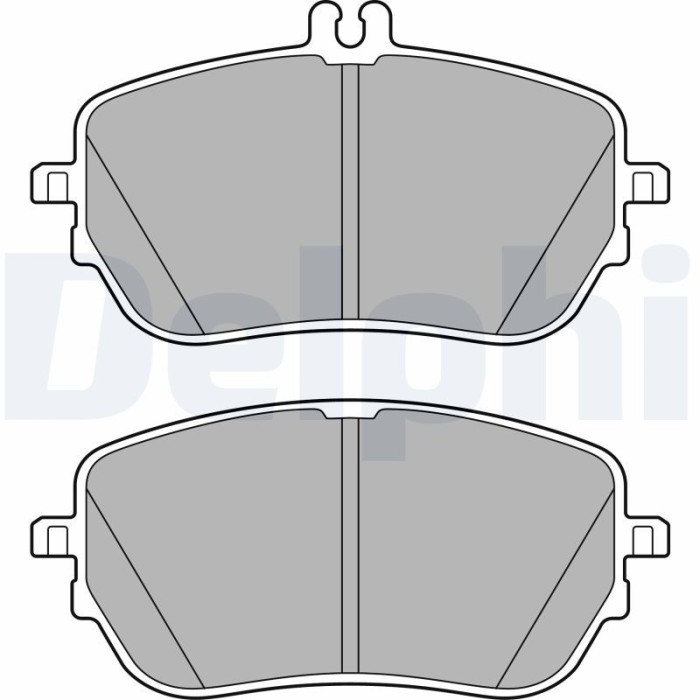 DELPHI LP3485 set placute frana,frana disc