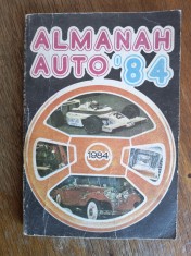 Almanah auto 1984 / R5P1S