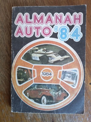 Almanah auto 1984 / R5P1S foto