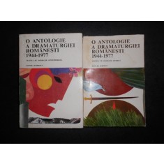 MIHAIL DAVIDOGLU - O ANTOLOGIE A DRAMATURGIEI ROMANESTI 1944-1977 2 volume