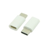 Adaptor micro-usb to type-c 2,4 cm alb