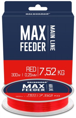 Haldorado - Fir MAX Feeder Red 300m - 0,25mm foto