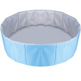 Piscina uscata pliabila pentru copii,tarc de joaca pentru bile cu diametru 100 cm si inaltime 30 cm,depozitare compacta,potrivita pentru interior s