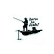 Abtibild &quot;BORN TO FISH&quot; Cod:CLXT-275 Automotive TrustedCars